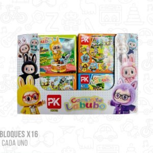 Exhibidor bloques x16 14x4x10cm cada uno