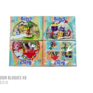 Exhibidor Biucy x8 bloques 102 piezas c/u