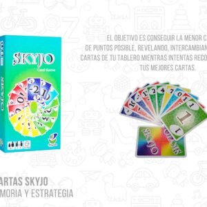 Juego de cartas Skyjo para memoria y estrategia