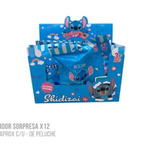 Exhibidor sorpresa x12 Stitch peluche 10cm