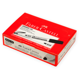 Marcador pizarra Faber x12