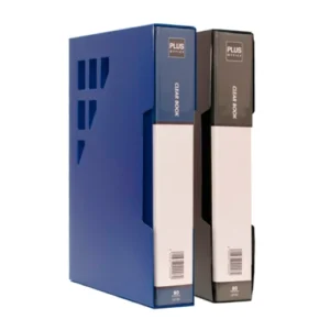 Carpeta A4 con 80 fundas y tapa rígida Plus Office