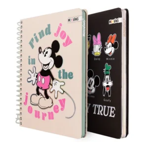 Cuaderno 1/2 Oficio premium Mickey Mouse Mooving 96 hojas