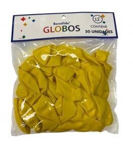 Globos 12'' Bonafide bolsa x50 unidades