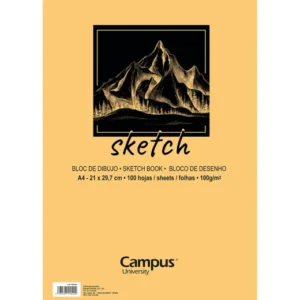 Block de dibujo Campus 100 hojas 100gr A4