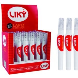 Corrector líquido Liky exhibidor x24