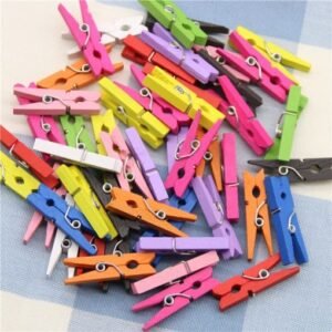 Palillos mini de colores x50 2.5 cm