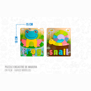 Puzzle Encastre de Madera