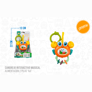 Cangrejo Interactivo Musical