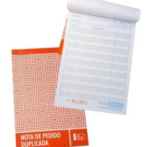 Nota Pedido Dup x50 Numer Obra
