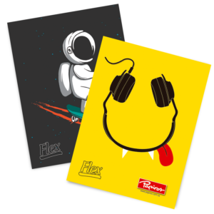 Cuaderno Papiros Flex 36 hojas x25
