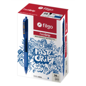 Boligrafo Retractil Fastgrip x36 Filgo
