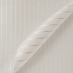 Papel coreano Ibi Craft 57x57cm esmerilado con líneas plateadas x20