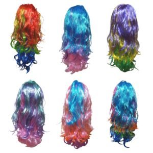 Peluca Multicolor