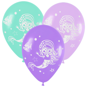 Globo 12" Sirena x25 Dali