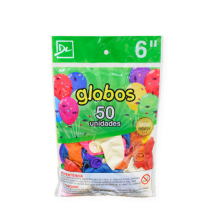 Globo 6" Liso x50 Dali