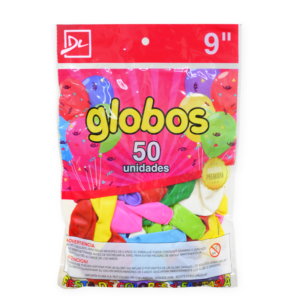 Globo 9" Liso x50 Dali