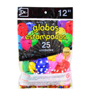 Globo 12" Lunares x25 Dali