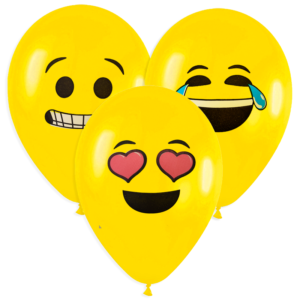 Globo 12" Emojis x25 Dali