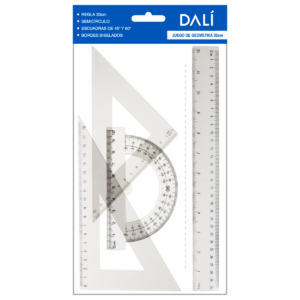 Juego de Geometria Grande x24 Dali