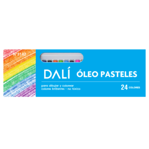 Oleo Pasteles 24 Colores Dali