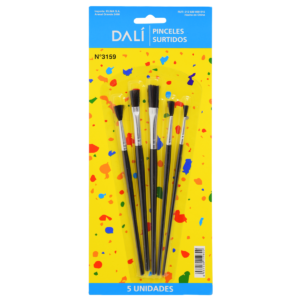Pinceles Surtidos x5 Dali