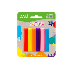 Plasticina en Blister x6 Dali