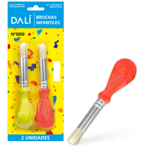 Brocha Infantil x2 Dali