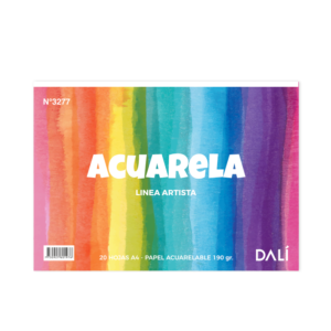 Block A4 Acuarela x3 Dali