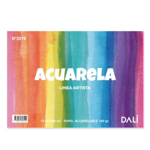 Block A3 Acuarela x3 Dali