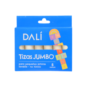 Tizas Jumbo Blancas x6 Dali