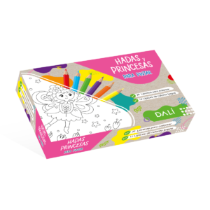 Hadas y Princesas para Pintar Dali